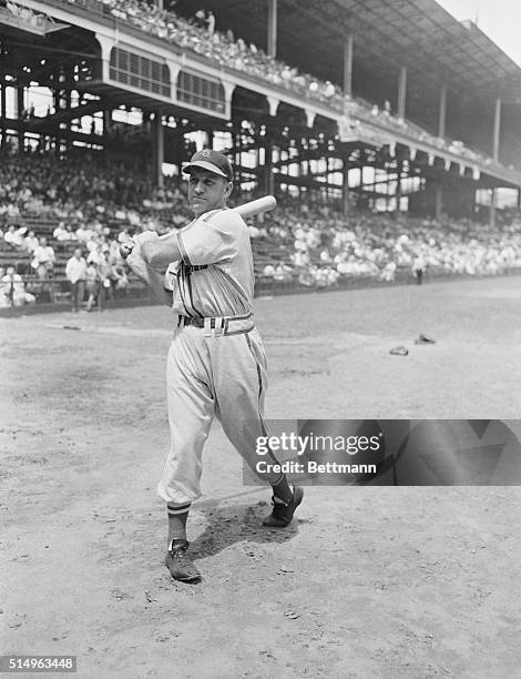 St. Louis Cardinals' Enos Slaughter.