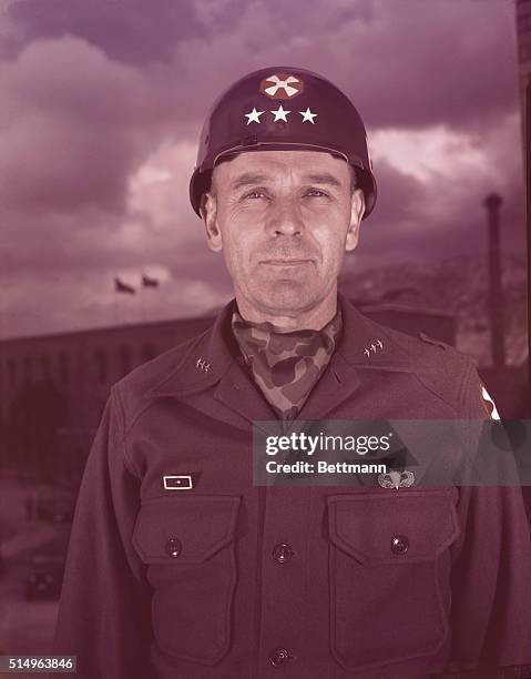 Seoul, South Korea: Lt. General Maxwell D. Taylor, 8th Army commander.