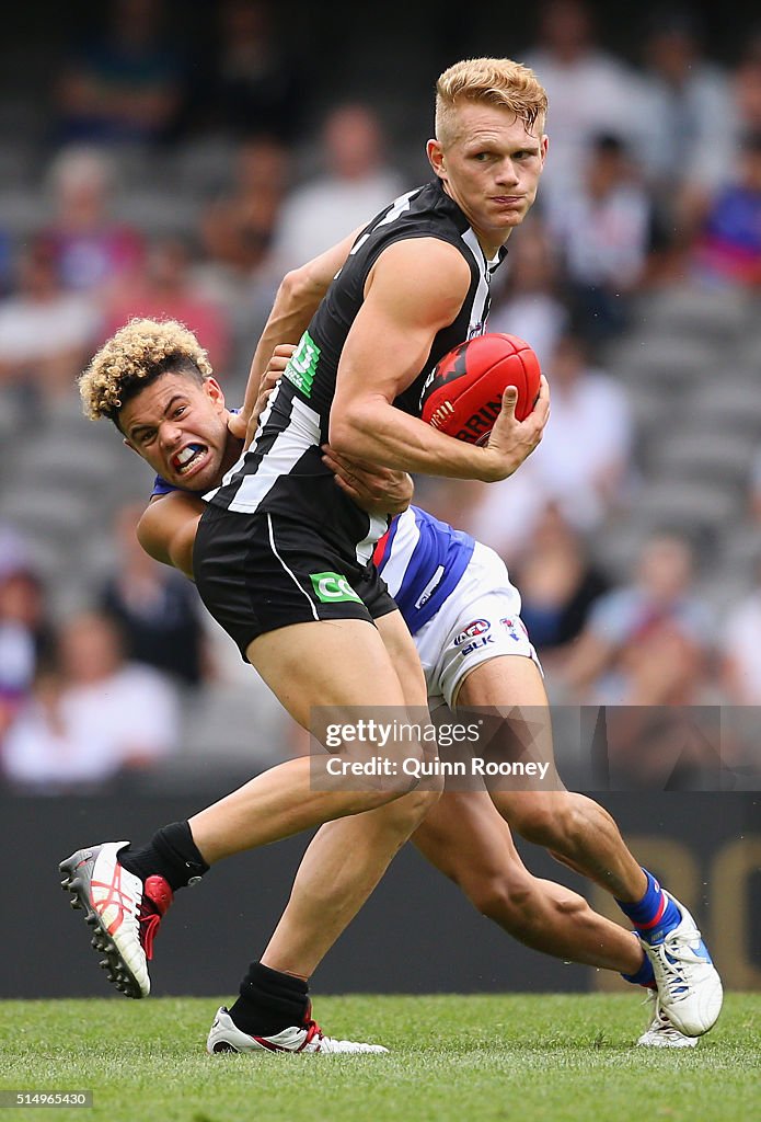 Collingwood v Western Bulldogs - 2016 AFL NAB Challenge