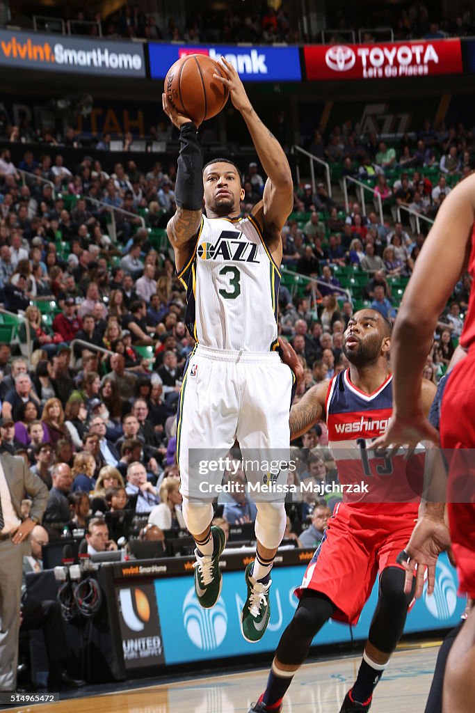 Washington Wizards v Utah Jazz