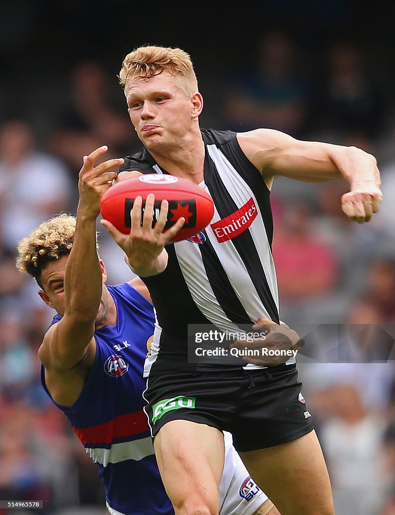 Collingwood v Western Bulldogs - 2016 AFL NAB Challenge