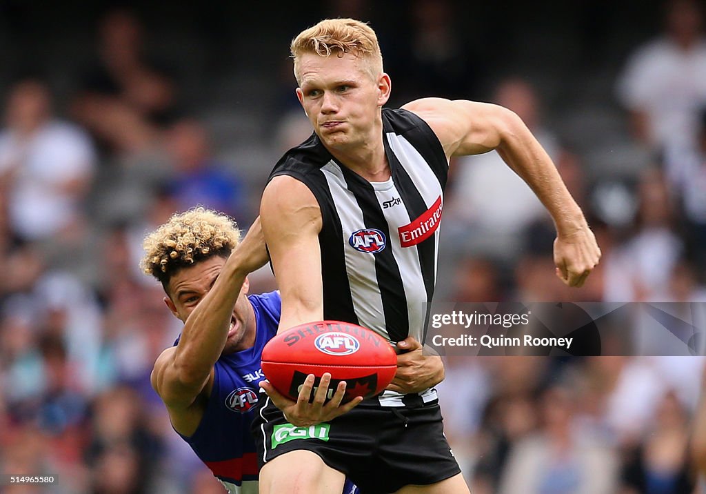 Collingwood v Western Bulldogs - 2016 AFL NAB Challenge