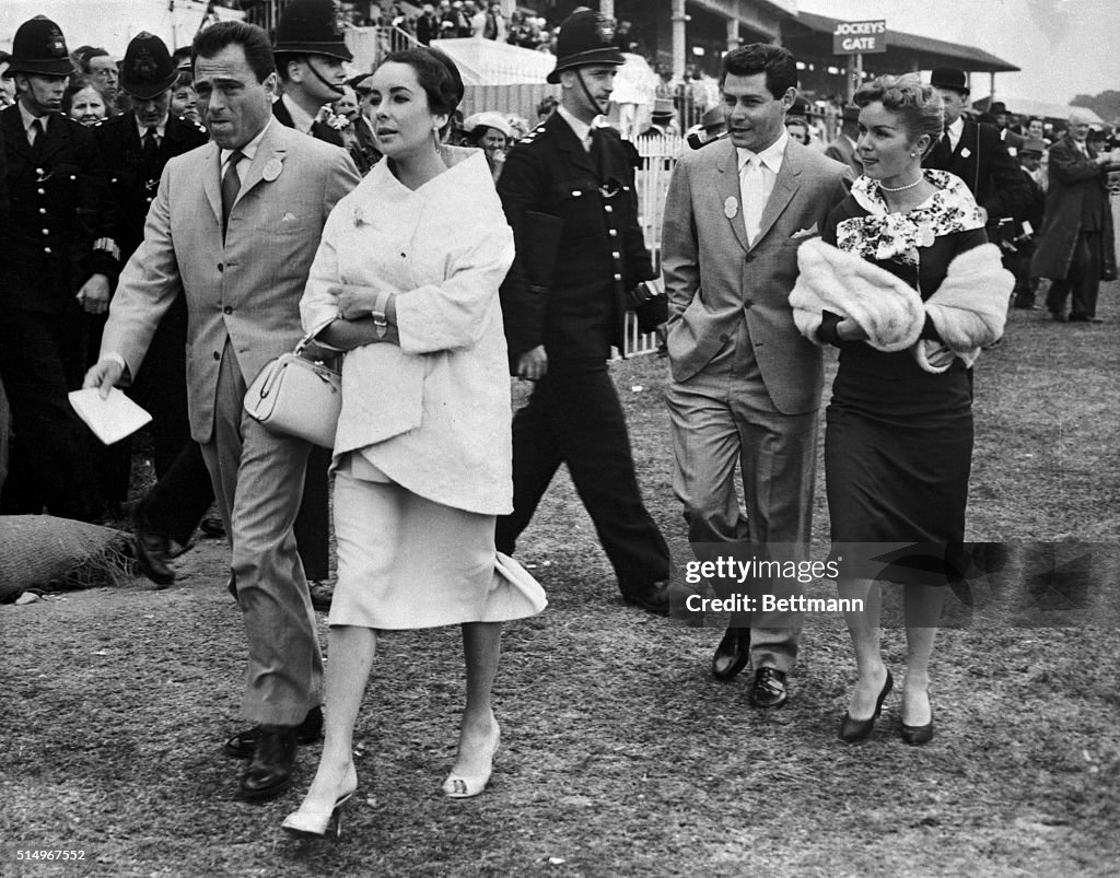 Celebrities at English Derby
