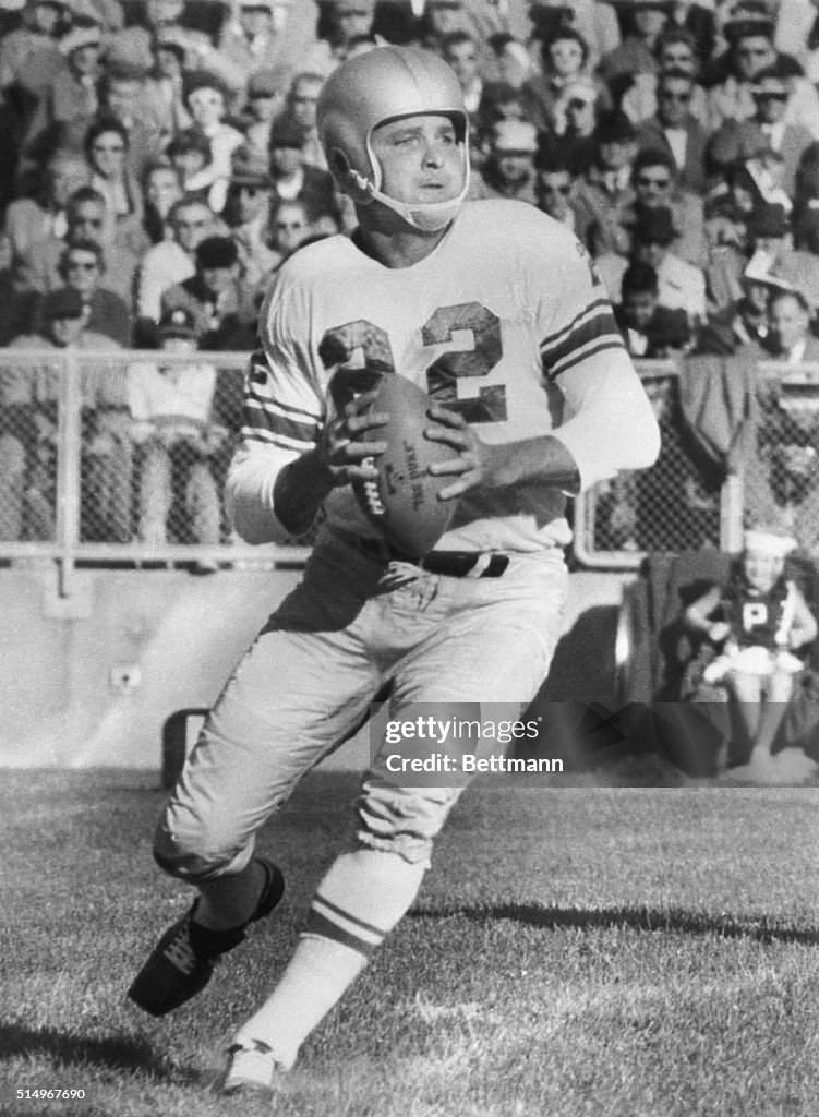 Detroit Lions Quarterback Bobby Layne