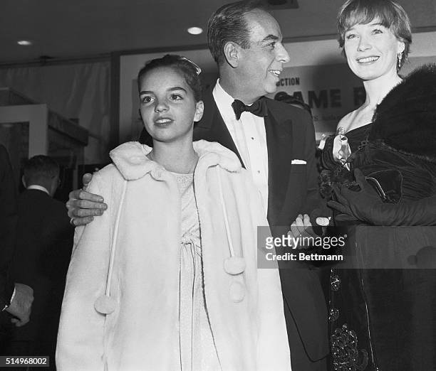 Chip Off the Star. Hollywood: Bearing a strong resemblance to her mother, Judy Garland, 12-year-old Liza Minnelli arrives at a Hollywood premiere...