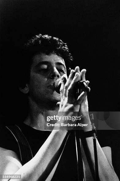 Lula Reed Singer American singer-songwriter Lou Reed performing at the Paradise... News ...
