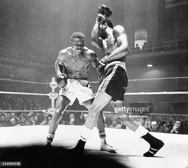 Light heavyweight champion Bob Foster knocked out Mal Carroll in the fourth round of their scheduled 15-round fight at Catholic Youth Center. Foster...