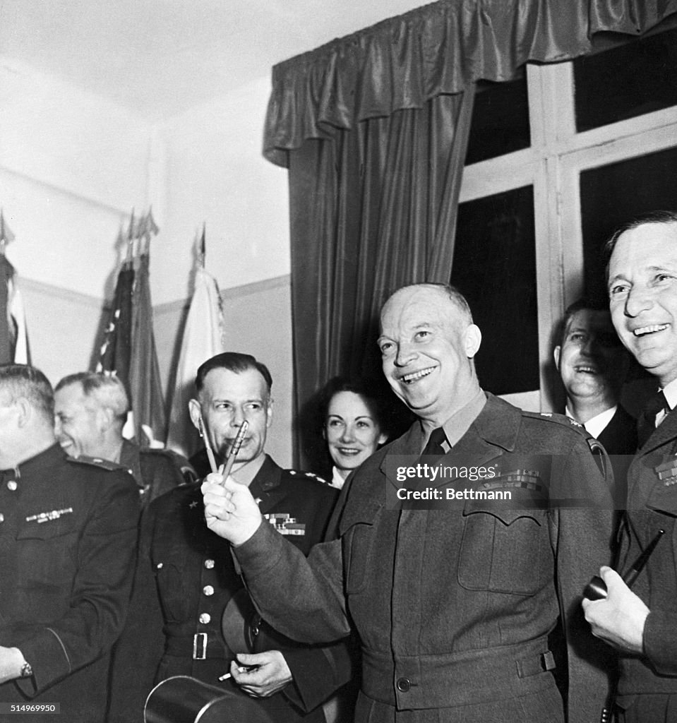 Eisenhower After German Surrender