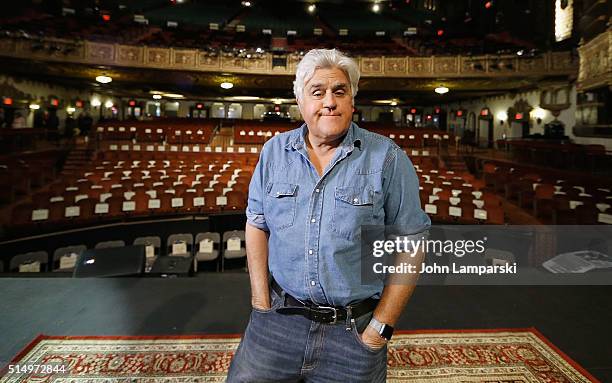 Comedian Jay Leno attends the 2016 St. George Theatre Gala at St. George Theater on March 11, 2016 in New York City.