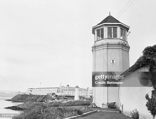 This is a file photo of San Quentin Prison. It was placed in the New York files in December, 1954.