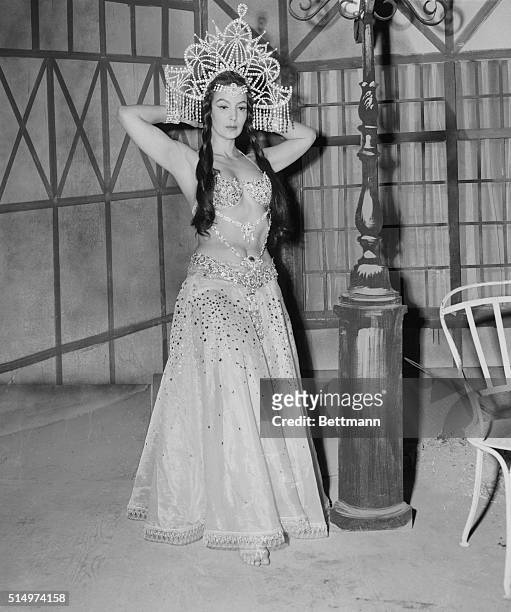 There's no narrowing down the Nationality of Beautiful Mexican actress Maria Felix, who's at home in any locale. Right now the Mexican dancer is...