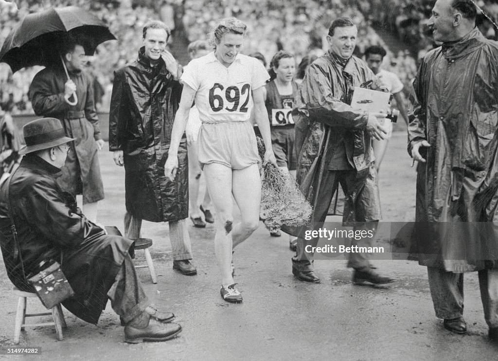 Blankers-Koen Wembley Champion Exiting Grounds