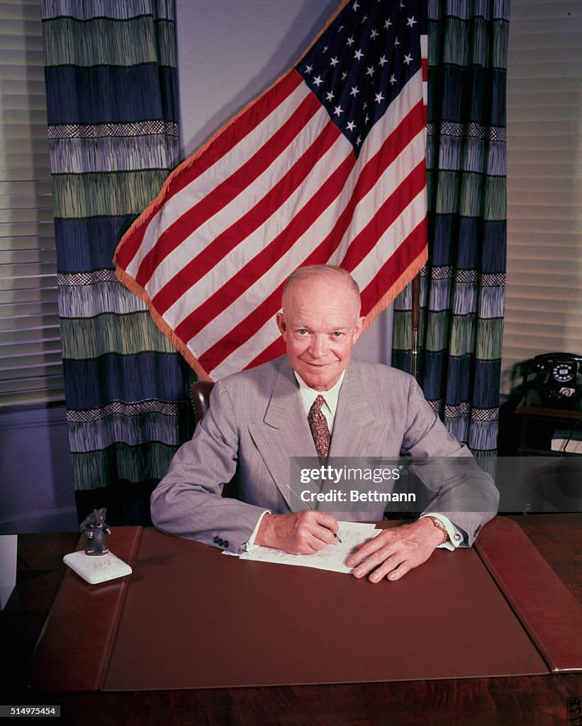 President Dwight D Eisenhower Sitting At His Desk News Photo Getty president-dwight-d-eisenhower-sitting-at-his-desk-news-photo-getty