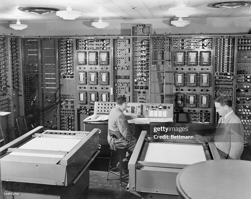 Princeton First Computer - Princeton, NJ- A new type of electronic brain that will save years ...