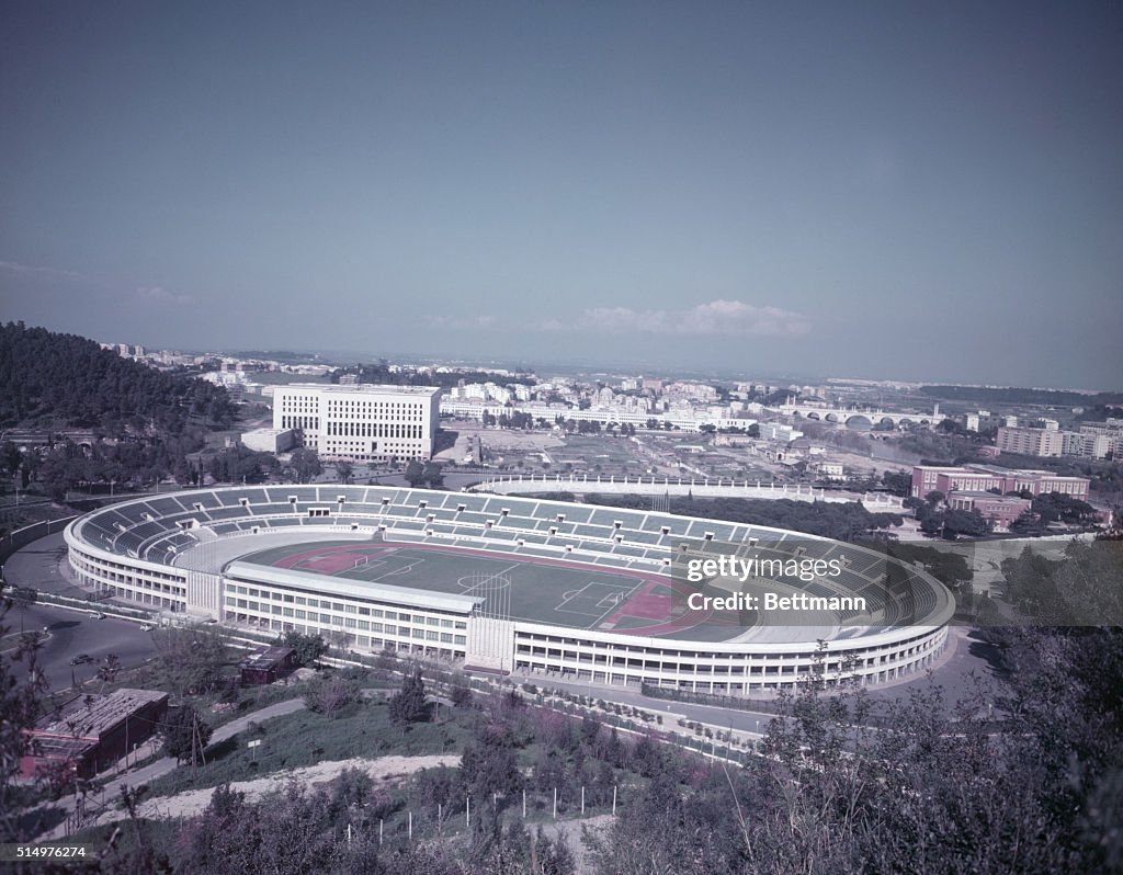 Olympic Stadium in Rome