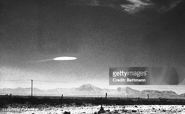 Variety was photographed when it hovered for fifteen minutes near Holloman Air Development Center in New Mexico. The object was photographed by a...