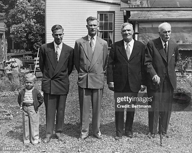 Four year old Howard Edward Edmondson will say "Happy Father's Day" this June 17th to four generations of fathers in his family, all of whom are...