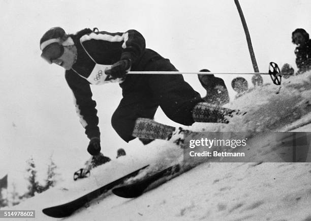 American alpine skier Andrea Mead Lawrence won two gold medals at the 1952 Winter Olympics, taking the slalom and giant slalom events. Lawrence's two...