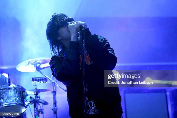 Musician Julian Casablancas of The Strokes performs onstage at Samsung Galaxy Life Fest at SXSW 2016 on March 11, 2016 in Austin, Texas.