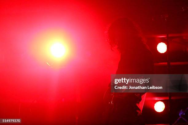 Musician Nikolai Fraiture of The Strokes performs onstage at Samsung Galaxy Life Fest at SXSW 2016 on March 11, 2016 in Austin, Texas.