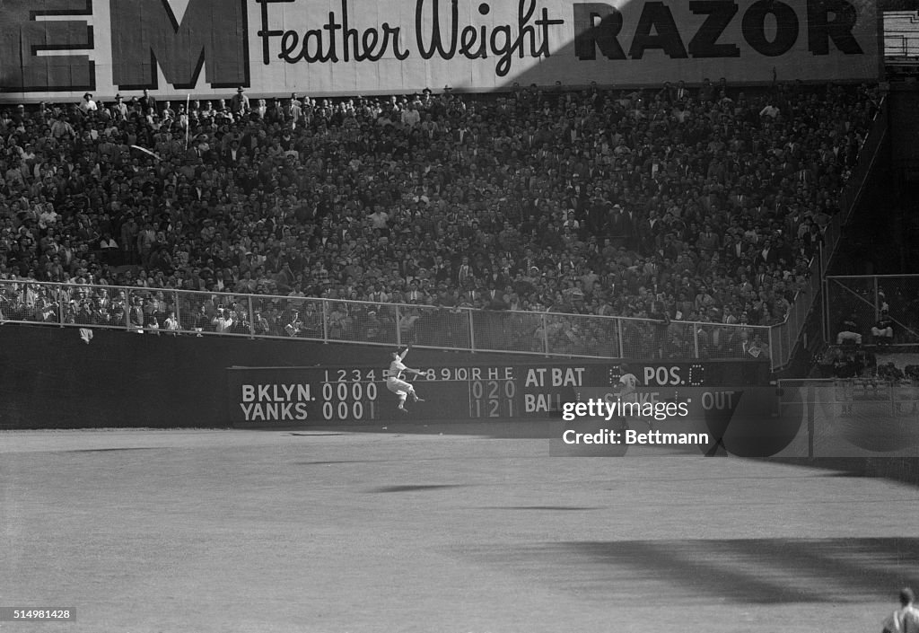 Portrait of Duke Snider in World Series