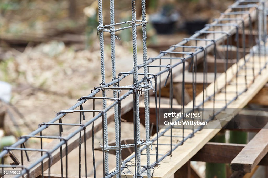 House Construction Rods Foundation Steel Rod For House Building High-Res Stock Photo - Getty Images