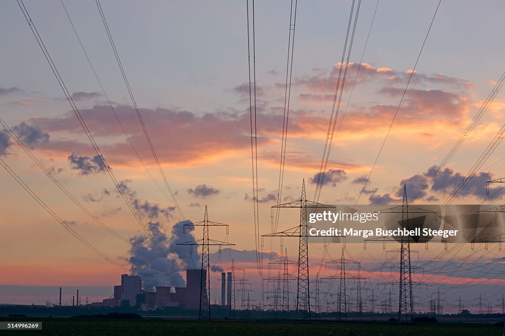 Kohlekraftwerk, Germany-Niederaussen