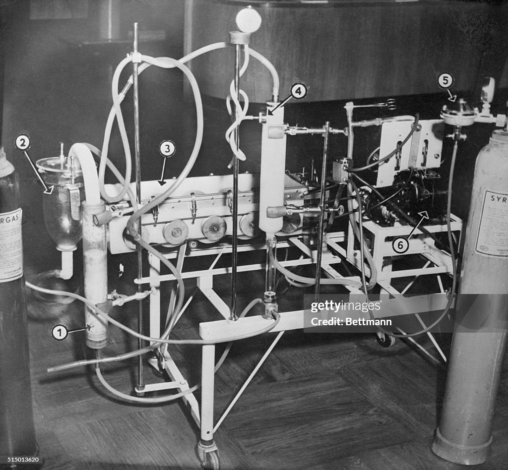 Early Heart and Lung Machine