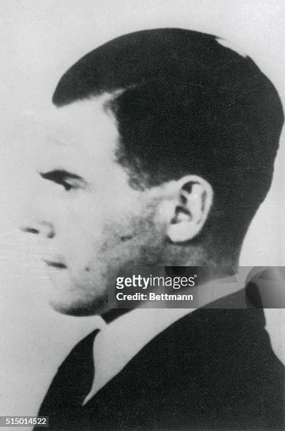 Dr. Joseph Mengele, the former medical officer at Auschwitz concentration camp, shown in this file photo, has been reported captured, March 8th, by...
