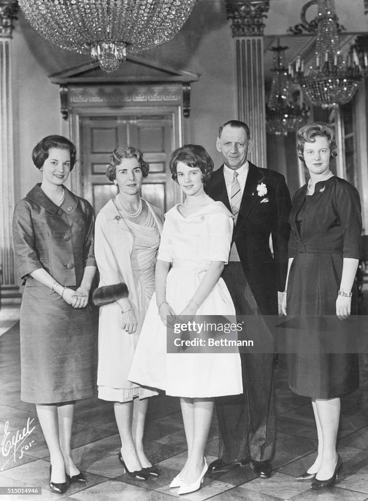 Danish Royal Family in 1961