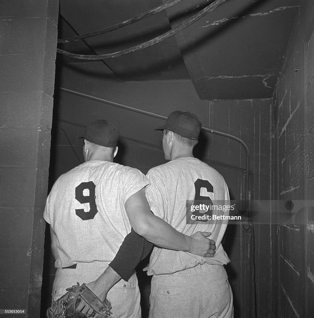 Roger Maris and Clete Boyer