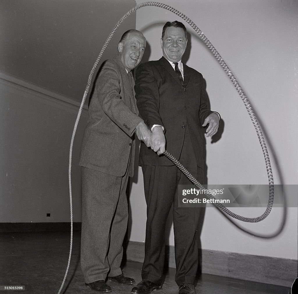 Representatives Demonstrating Bull Whip Skills