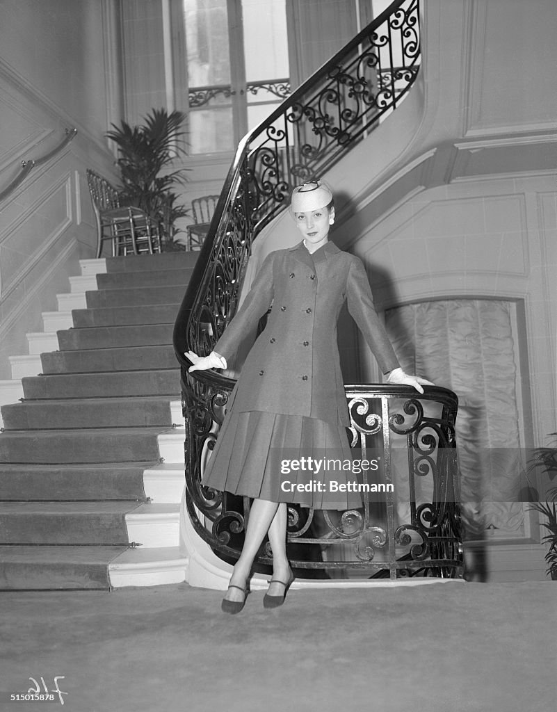 Christian Dior 1955 Spring Fashion Show