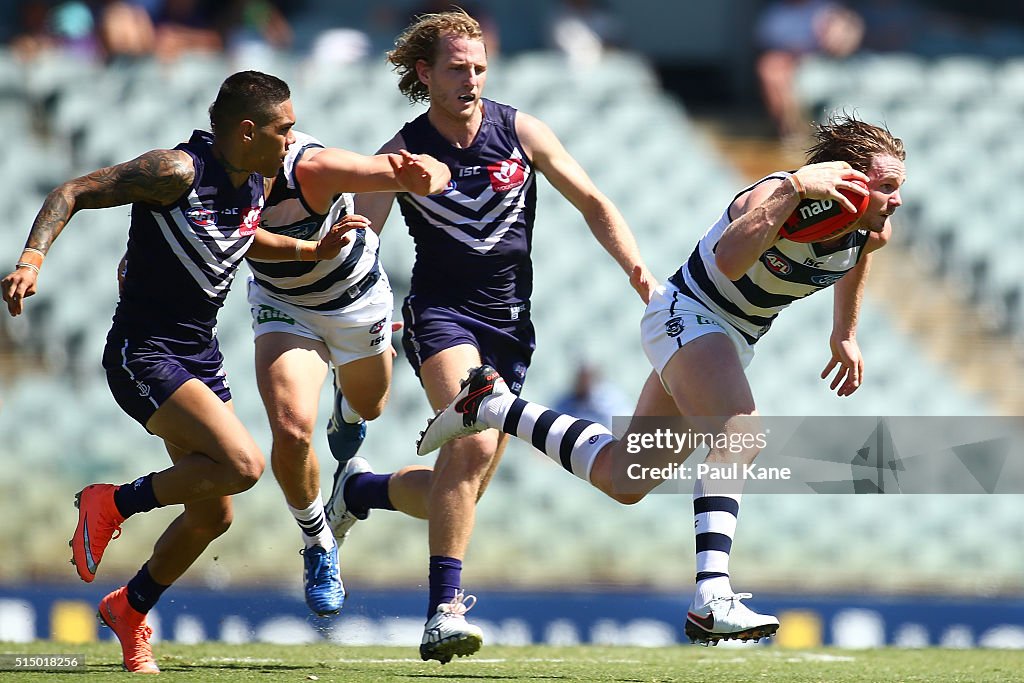 Fremantle v Geelong- 2016 AFL NAB Challenge