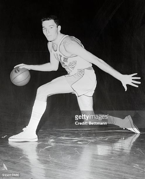 University of North Carolina Basketball guard, Bob Cunningham.