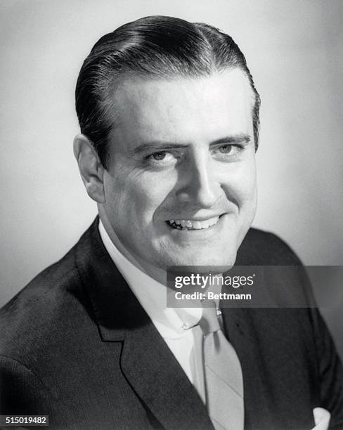 Head and shoulders portrait of Representative Henry Hyde , from the 11th Congressional district. Hyde was born in Chicago in 1924.