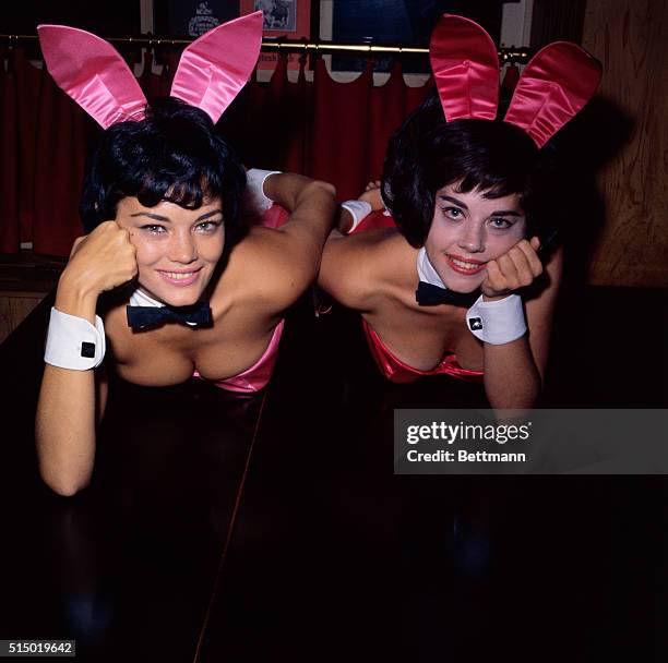 New York: Fun Worshippers. Here are the long-limbed cuties selected to serve as "Bunny" hostesses at the new Playboy Club in New York. The girls,...