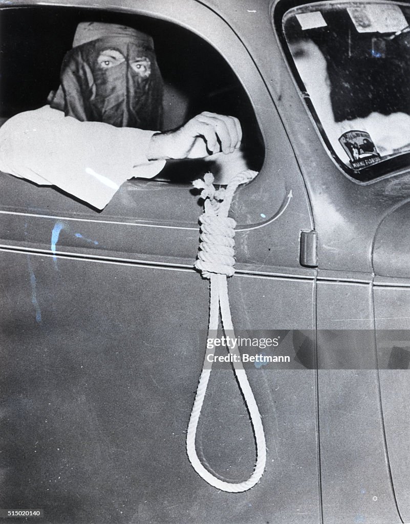Klansman with a Noose