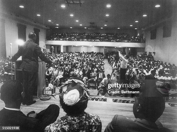 In Jackson, 1500 people attended a NAACP nighttime rally here on August 13 among them some 170 'Freedom Riders' in town to appeal previous...