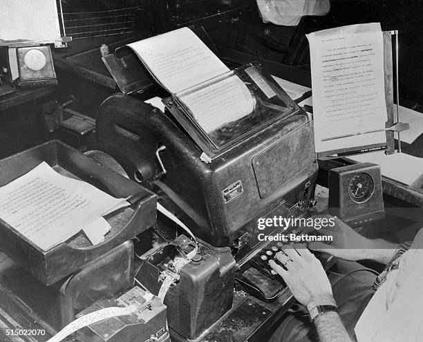 Weather Teletype Machine Teletype Machine Photos and Premium High Res Pictures - Getty Images