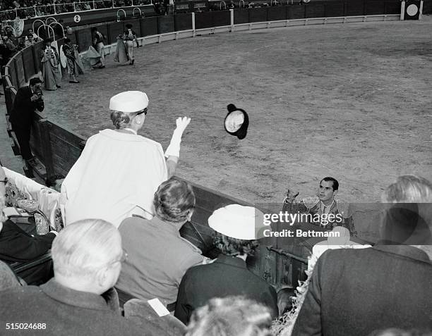 During a stop over on their honeymoon cruise, Princess Grace of Monaco and Prince Rainier took in a bull fight in Majorca. In keeping with custom,...