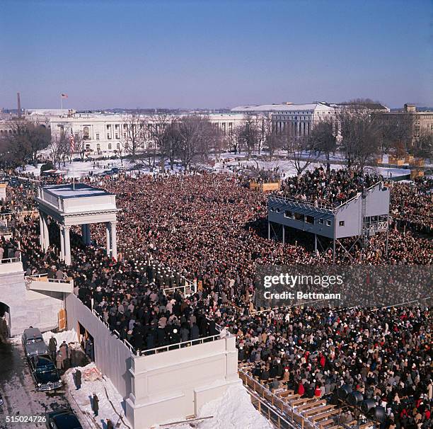 Jfk Inauguaration 593 John F Kennedy Inauguration Photos & High Res Pictures - Getty Images