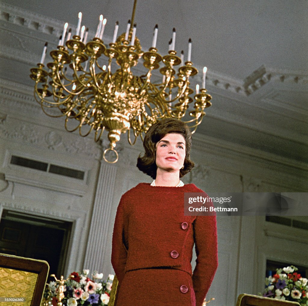 Jacqueline Kennedy on CBS White House Tour