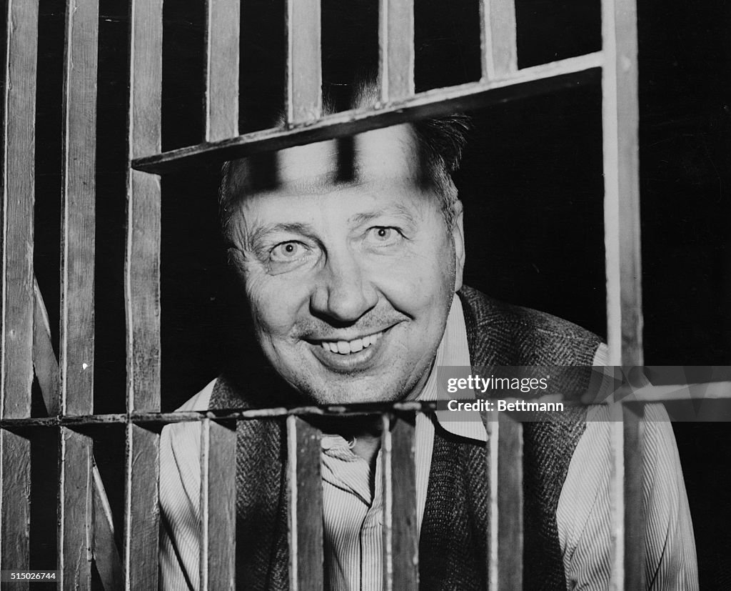 "Mad Bomber" George Metesky Smiling in Jail