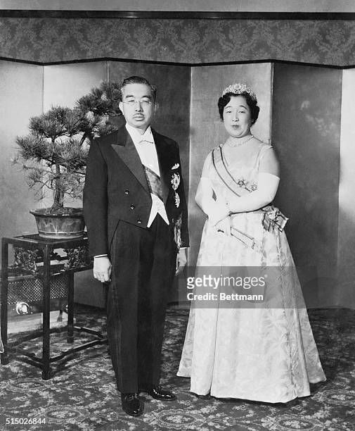 Emperor Hirohito and Empress Nagako