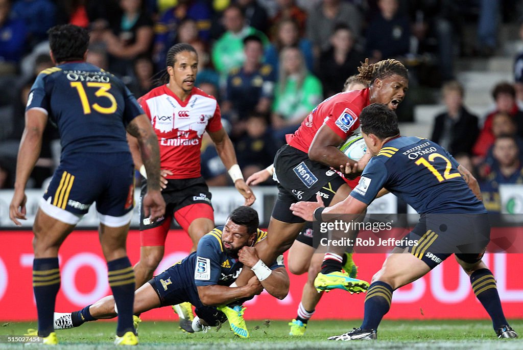 Super Rugby Rd 3 - Highlanders v Lions