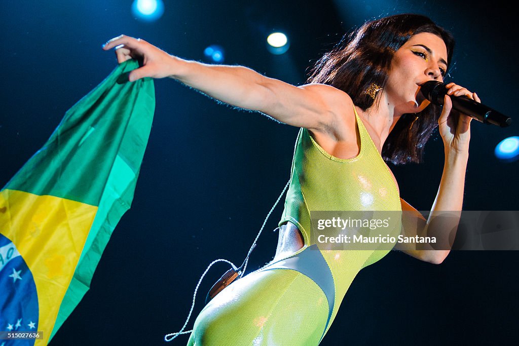 Marina and the Diamonds in Concert - Sao Paulo