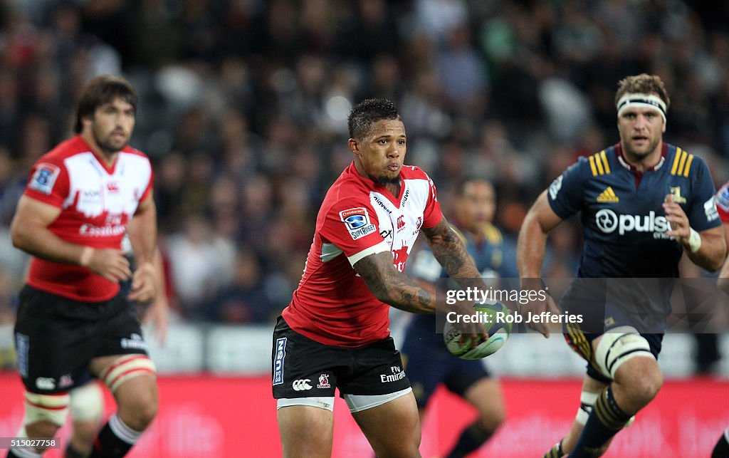 Super Rugby Rd 3 - Highlanders v Lions