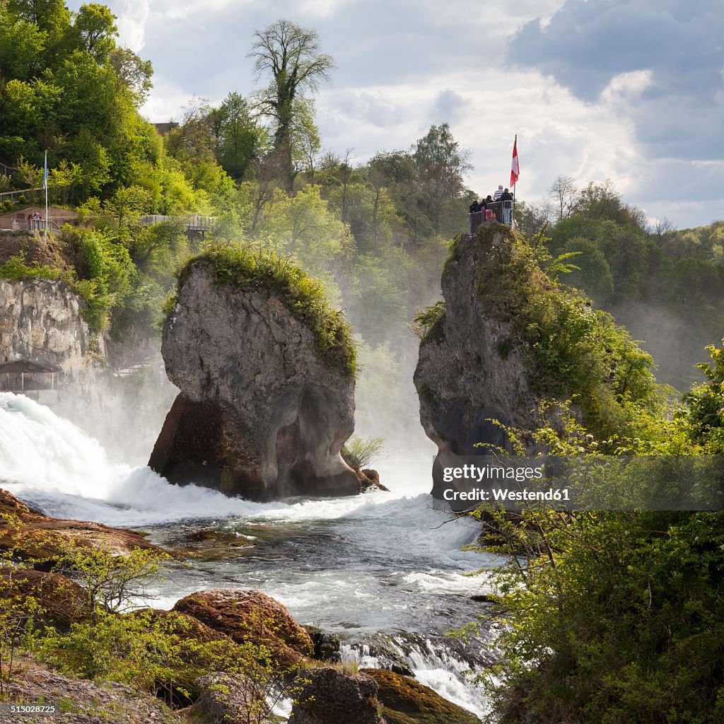 Switzerland, Schaffhausen, Rhine falls