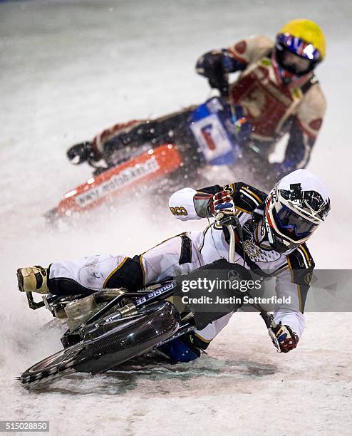 Ice Speed Racing World Ice Speedway Championships Photos and Premium High Res Pictures ...